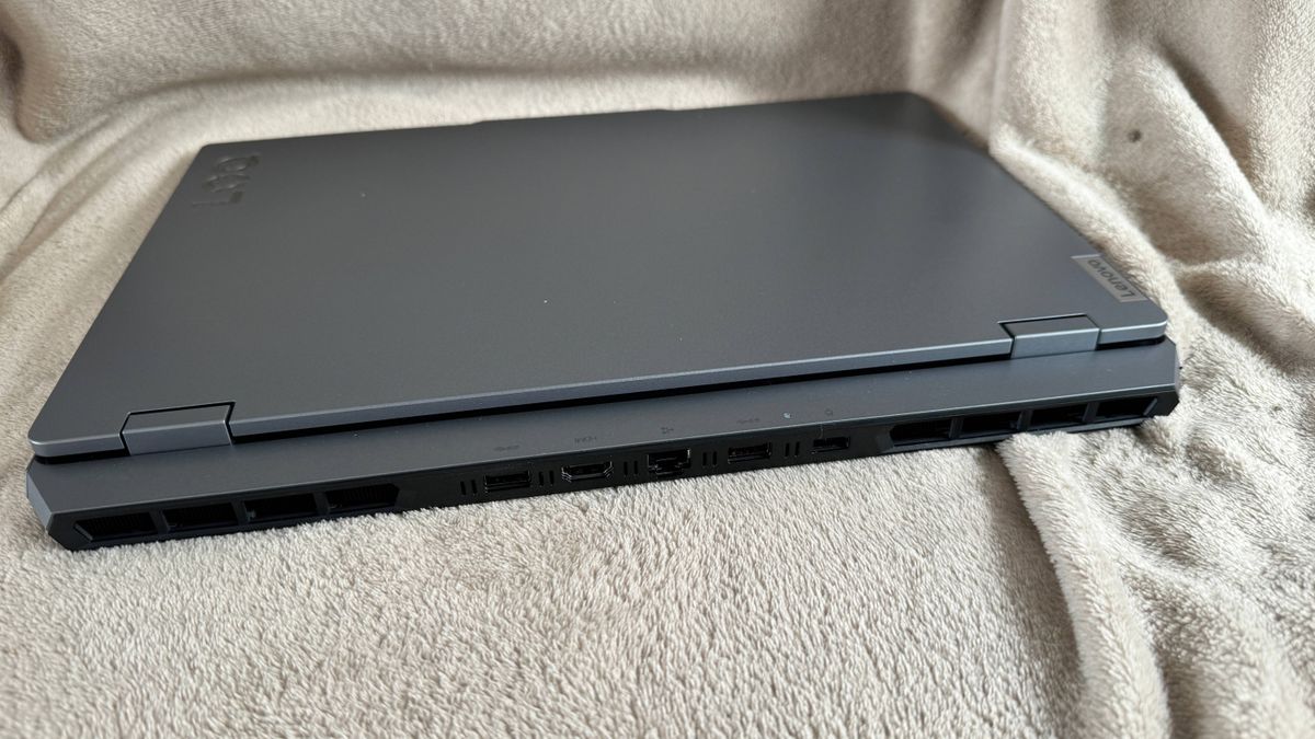 Rear I/O of the Lenovo LOQ 15 Gen 9
