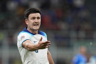 Harry Maguire started England’s defeat in Italy despite his inconsistent form at Manchester United.