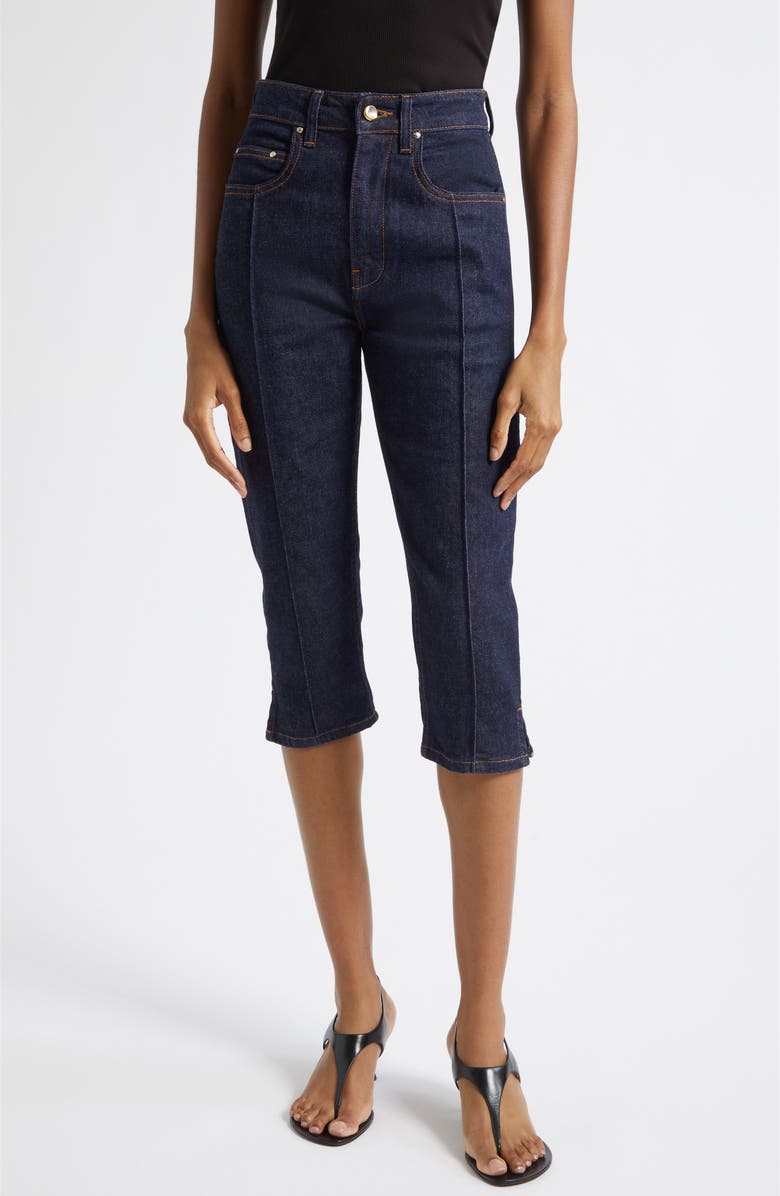 Russet High Waist Crop Jeans