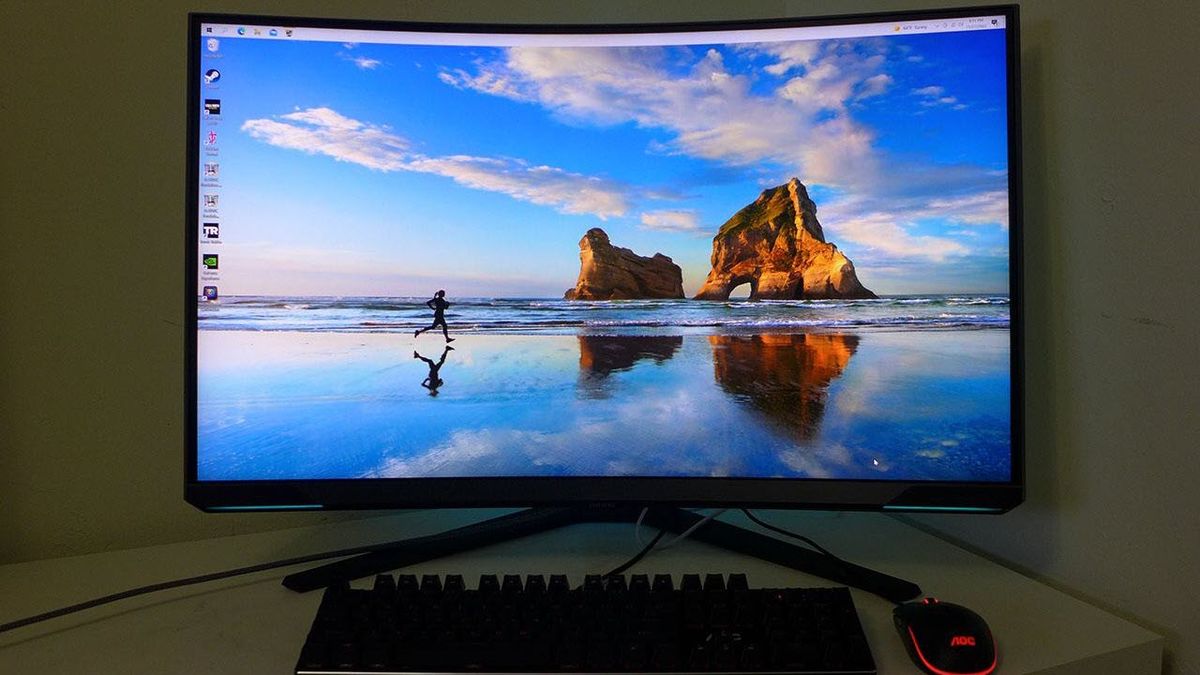 This dual monitor arm holds two 32-inch monitors and costs $15