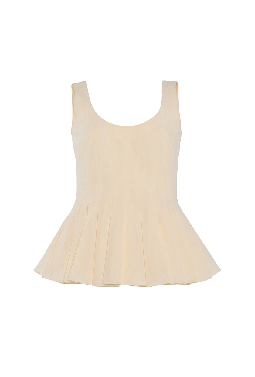 Ashlyn, Leon Peplum Top