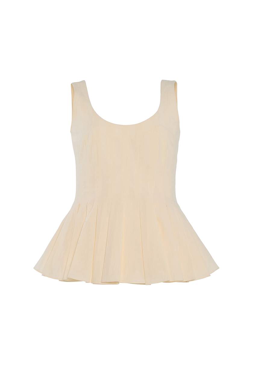 Ashlyn, Leon Peplum Top