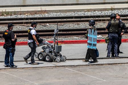 Police robot in San Francisco