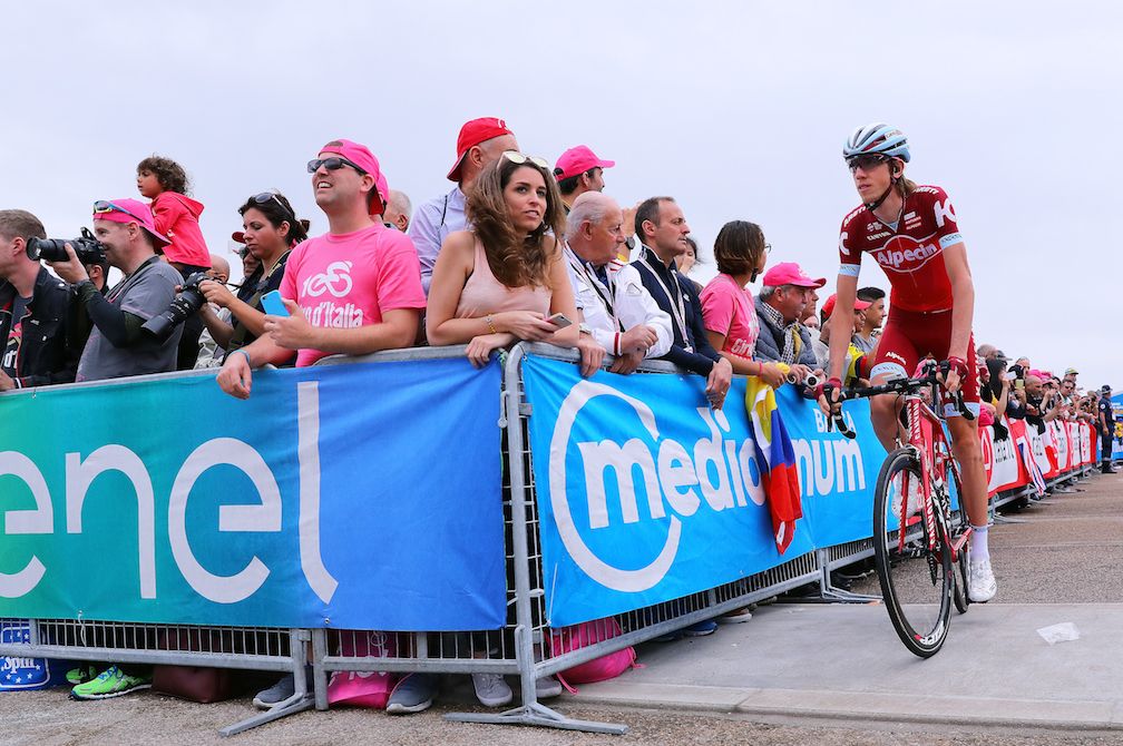 Ilnur Zakarin at the Giro d'Italia