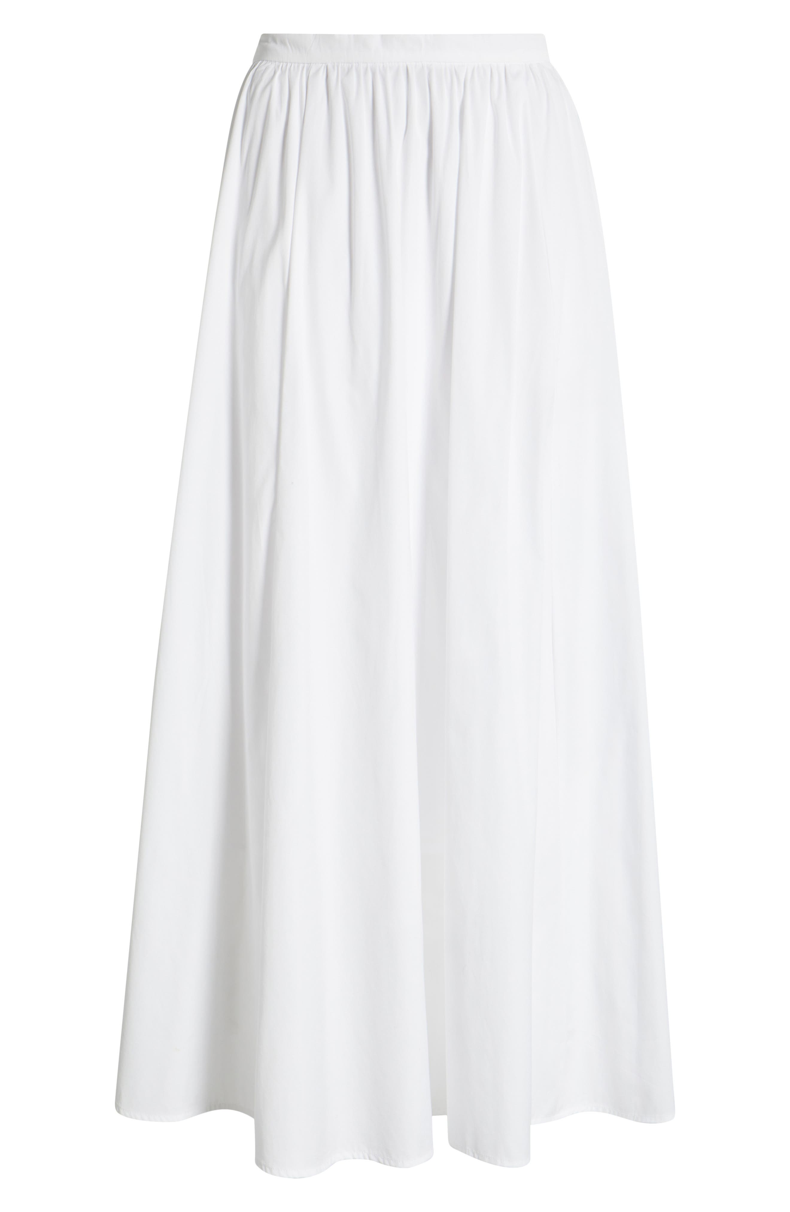 Open Edit, Cotton Poplin Maxi Skirt