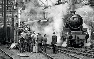 Britain's final-ever steam train - codenamed 1t572 - the 'Fifteen Guinea Special'