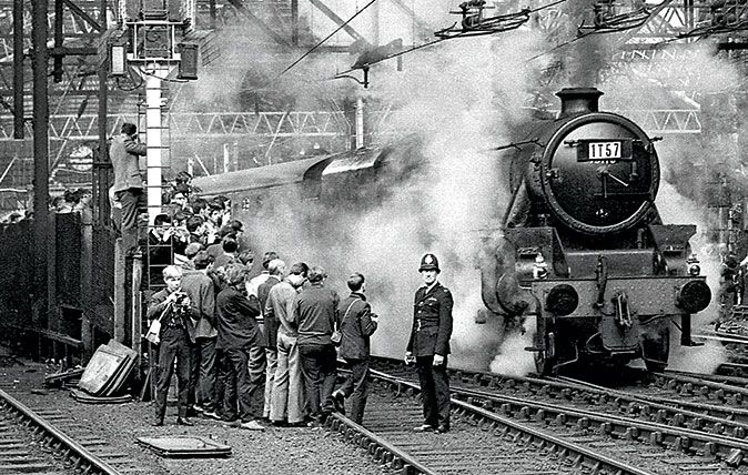 Britain&#039;s final-ever steam train - codenamed 1t572 - the &#039;Fifteen Guinea Special&#039;