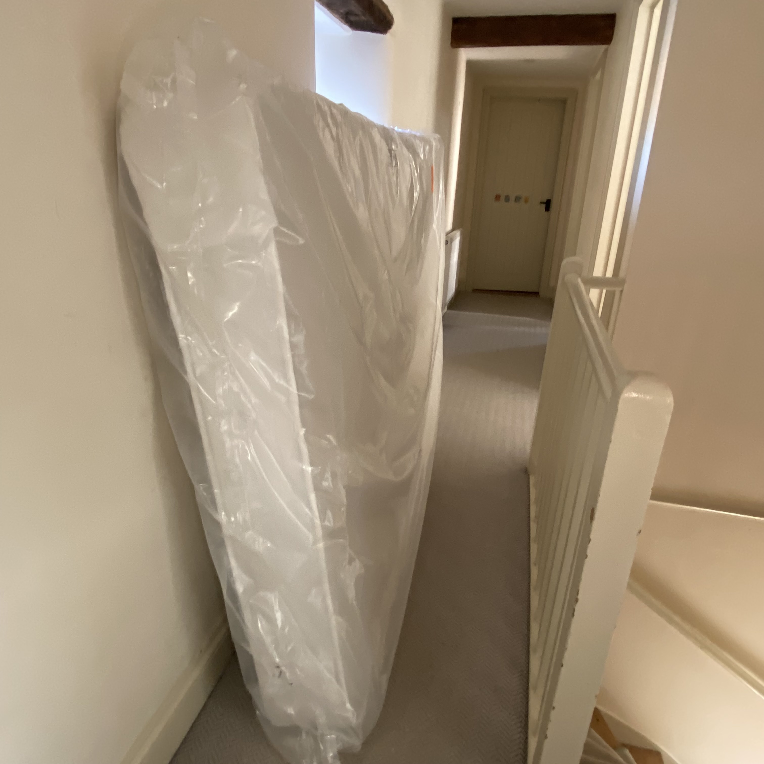 Bensons for Beds Simply Support Pocket Sprung Mattress being tested at home