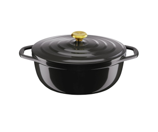 Tefal air cocotte casserole dish in black