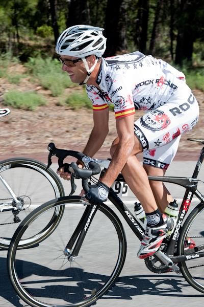 Francisco Mancebo (Rock Racing) stayed near the front today to protect the yellow jersey.