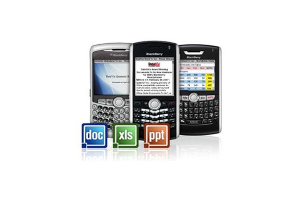 Step 7: How to use Office on a BlackBerry
