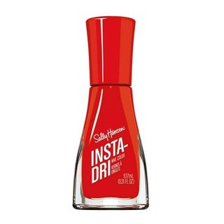 Sally Hansen Insta-Dri Nail Polish, 361 Augmented Red-Ality, 0.31 Fl Oz, Quick Dry