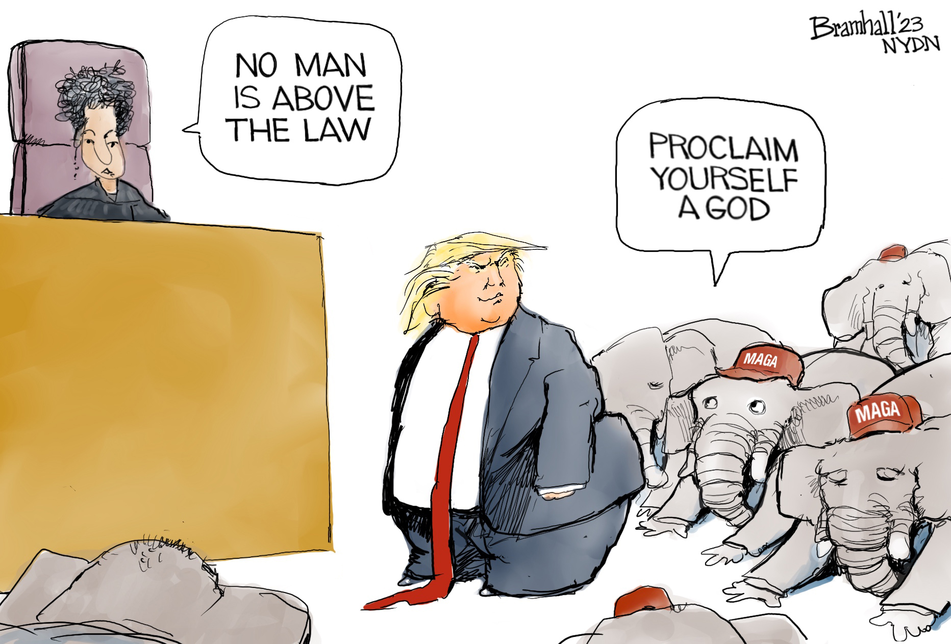 Political Cartoon