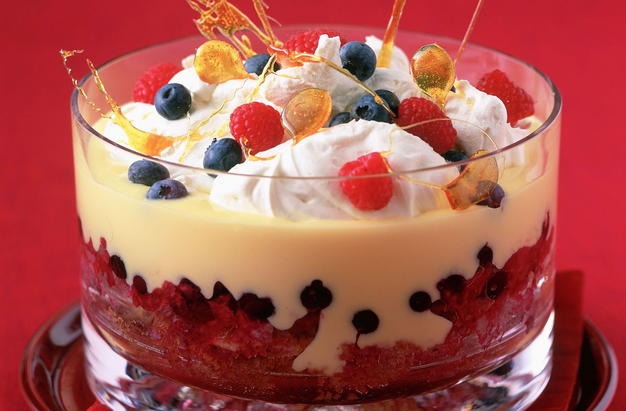 Christmas trifle recipe