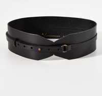 Leather Corset Belt, £60 ($72) | Anthopologie