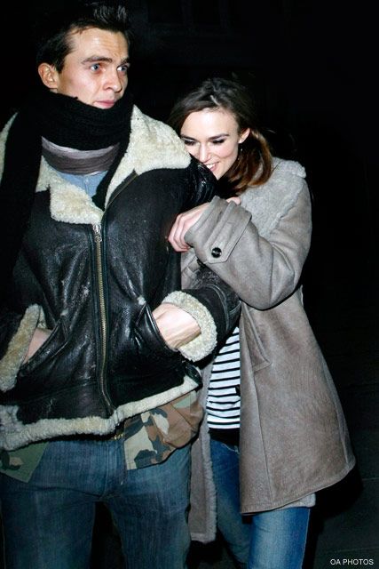 Keira Knightley &amp; Rupert Friend - Celebrity News - Marie Claire