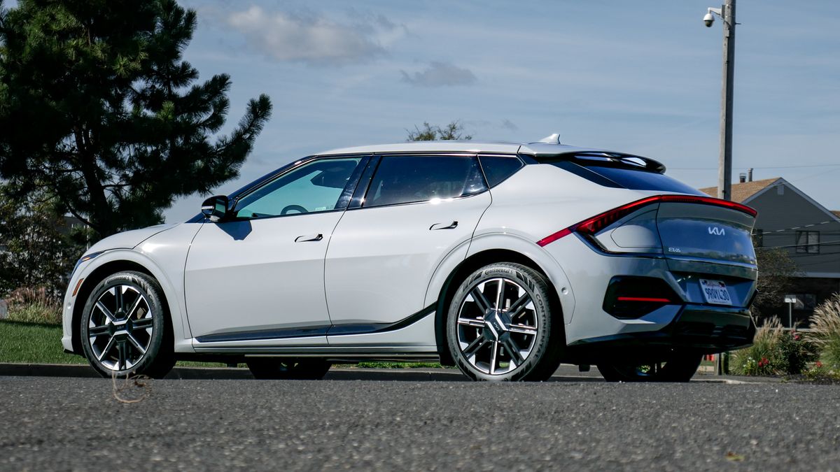 2025 Kia EV6 test drive.