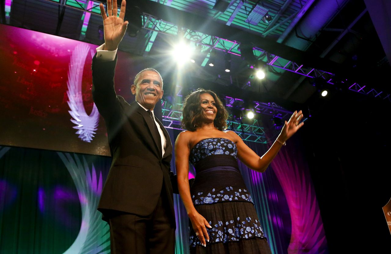 Barack and Michelle Obama