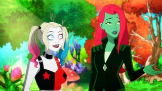 Harley Quinn and Poison Ivy on Harley Quinn season 3
