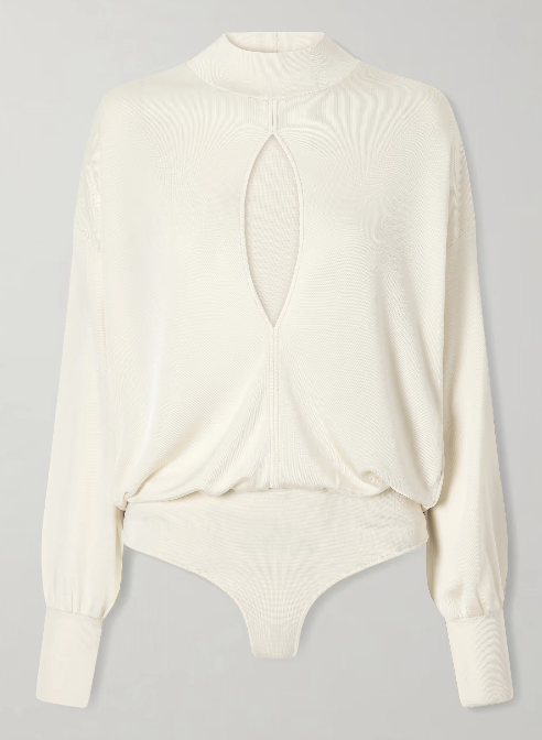 Galvan, Fontana Stretch-Jersey Bodysuit