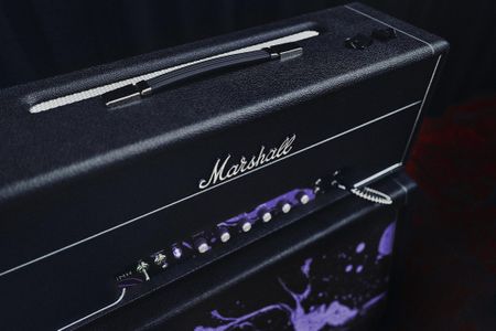 The Marshall 60th Anniversary Jimi Hendrix Collection features a Marshall 1959 Super Lead half-stack, and a special edition Dunlop Fuzz Face.
