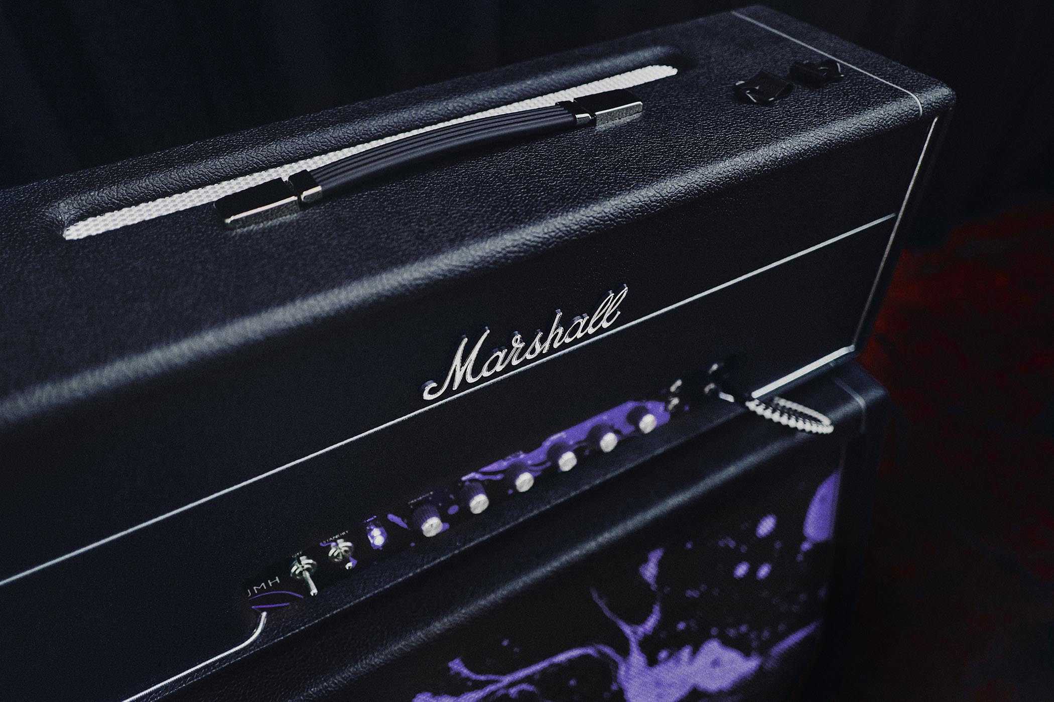 The Marshall 60th Anniversary Jimi Hendrix Collection features a Marshall 1959 Super Lead half-stack, and a special edition Dunlop Fuzz Face.