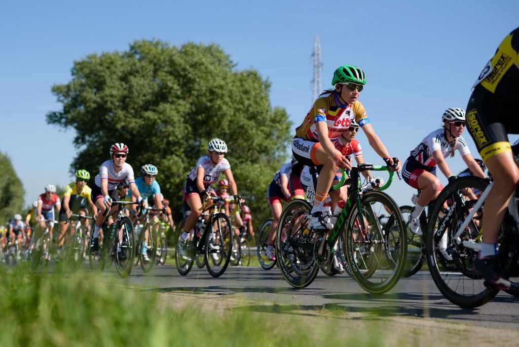 Race leader Annemiek Van Vleuten (Netherlands)