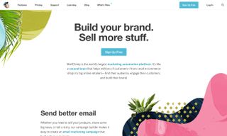 MailChimp's newsletter design