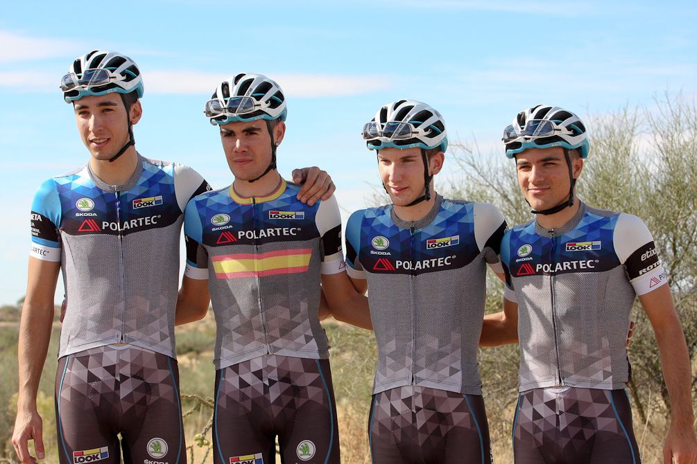 Juan Camacho, Isaac Canton, Miguel Angel Ballesteros and Diego Pablo Sevilla