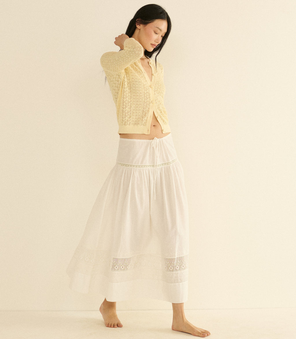 Marise Skirt -- Salt