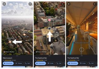 Activating and using Immersive View in Google Maps