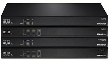 TRENDnet Launches High-Power PoE+ AV Series Switch Line