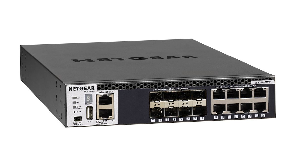 Netgear M4300-8X8F 