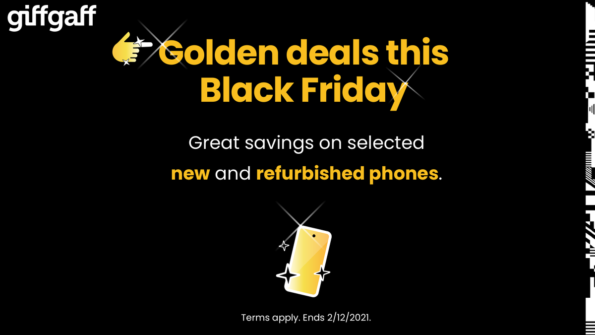 Black Friday deals from giffgaff