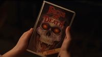 The original VHS cover of Faces of Death in the trailer for the reboot