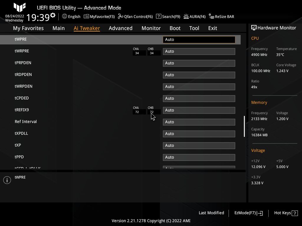 Asus TUF Gaming B660M-Plus WIFI D4