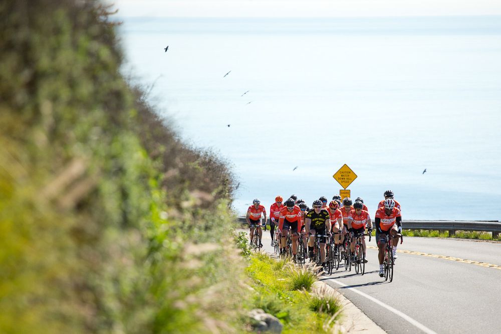 Palos Verdes Road gives new meaning to the word scenic &ndash;&nbsp;here Nelson Vails, the first African American Olympic medalist in cycling, leads the charge.