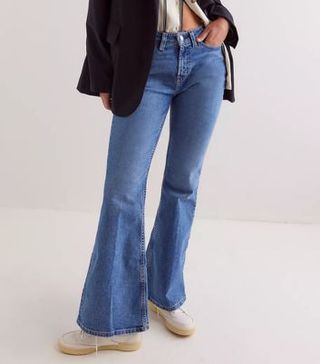 Image of denim flares