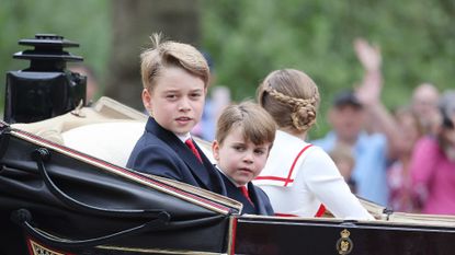 Prince George's height has become the surprising focus of Trooping the Colour