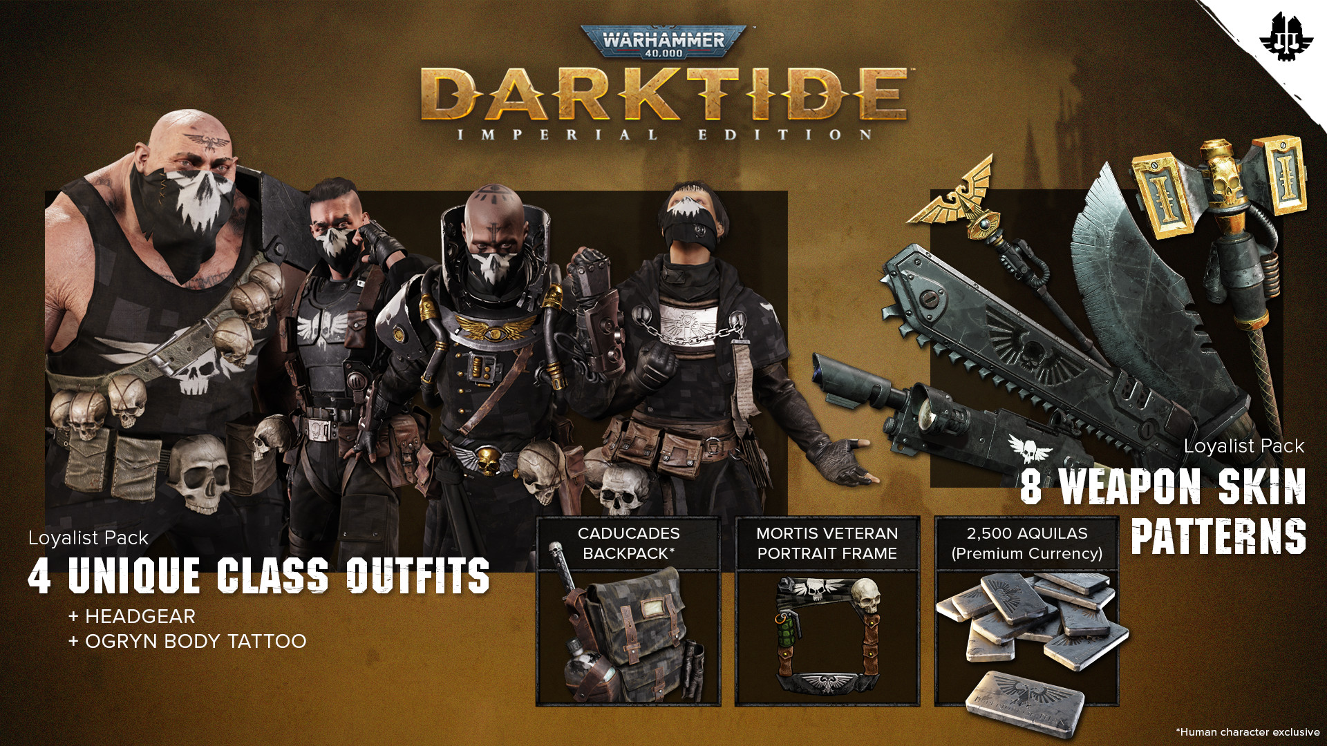 Warhammer 40K Darktide cosmetics guide How to earn them PC Gamer