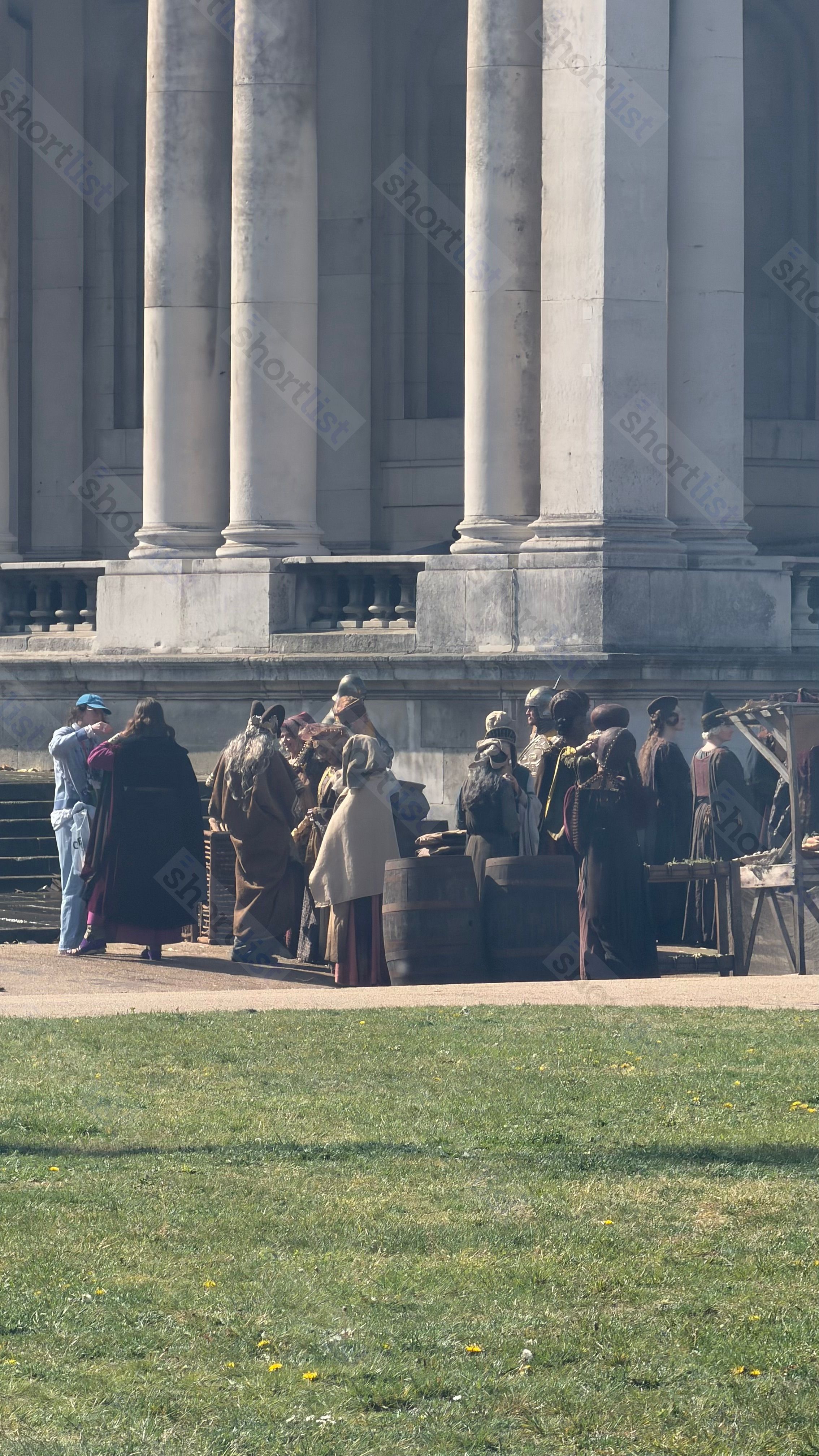 Pictures from the set of the Elden Ring movie