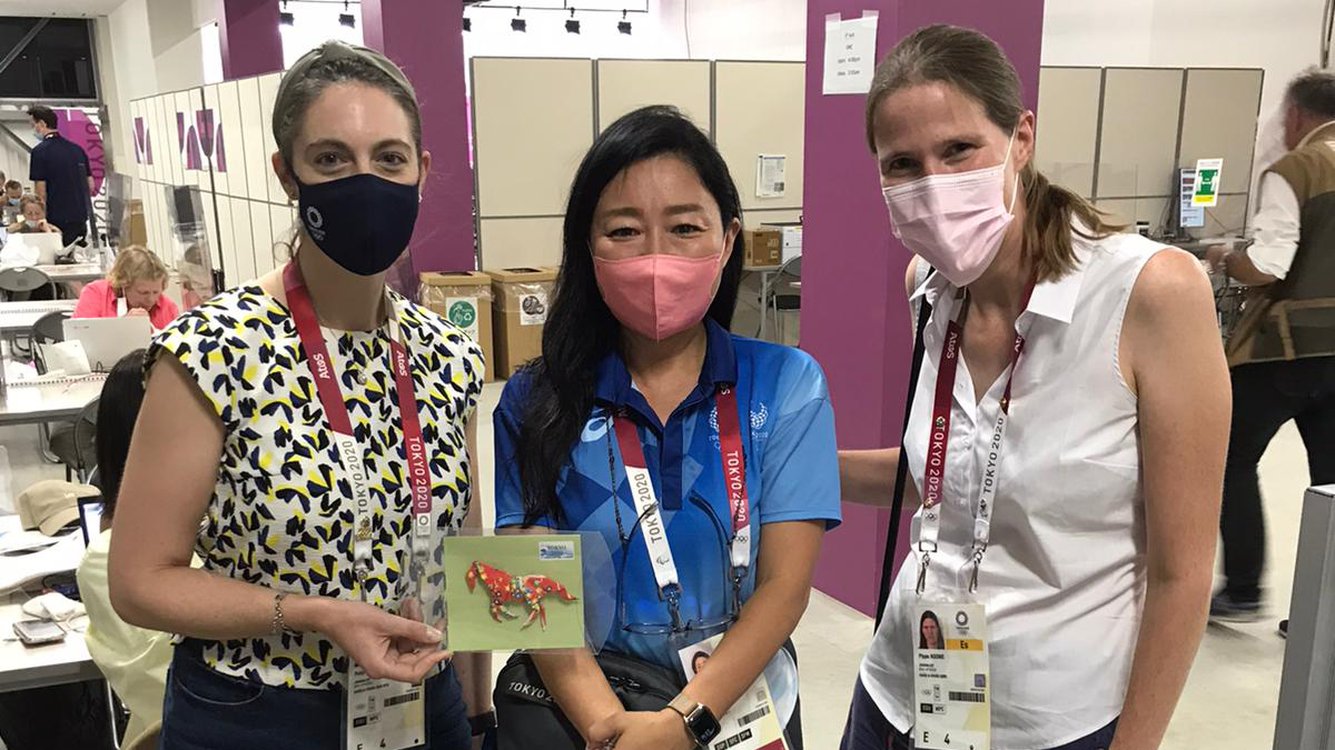 Tokyo Olympics memories: origami horse presented to H&amp;amp;H by a volunteer