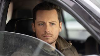 Chicago P.D. alum Jay Halstead sitting in a car in the Chicago Med episode of One Chicago's 2026 crossover event