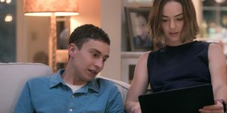 Keir Gilchrist and Brigette Lundy-Paine in ATypical
