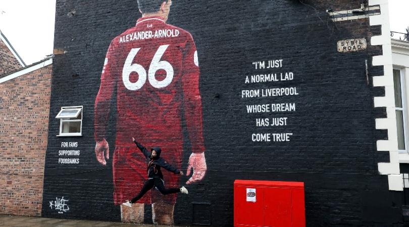 Trent Alexander-Arnold mural