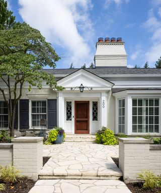 1950s ranch exterior