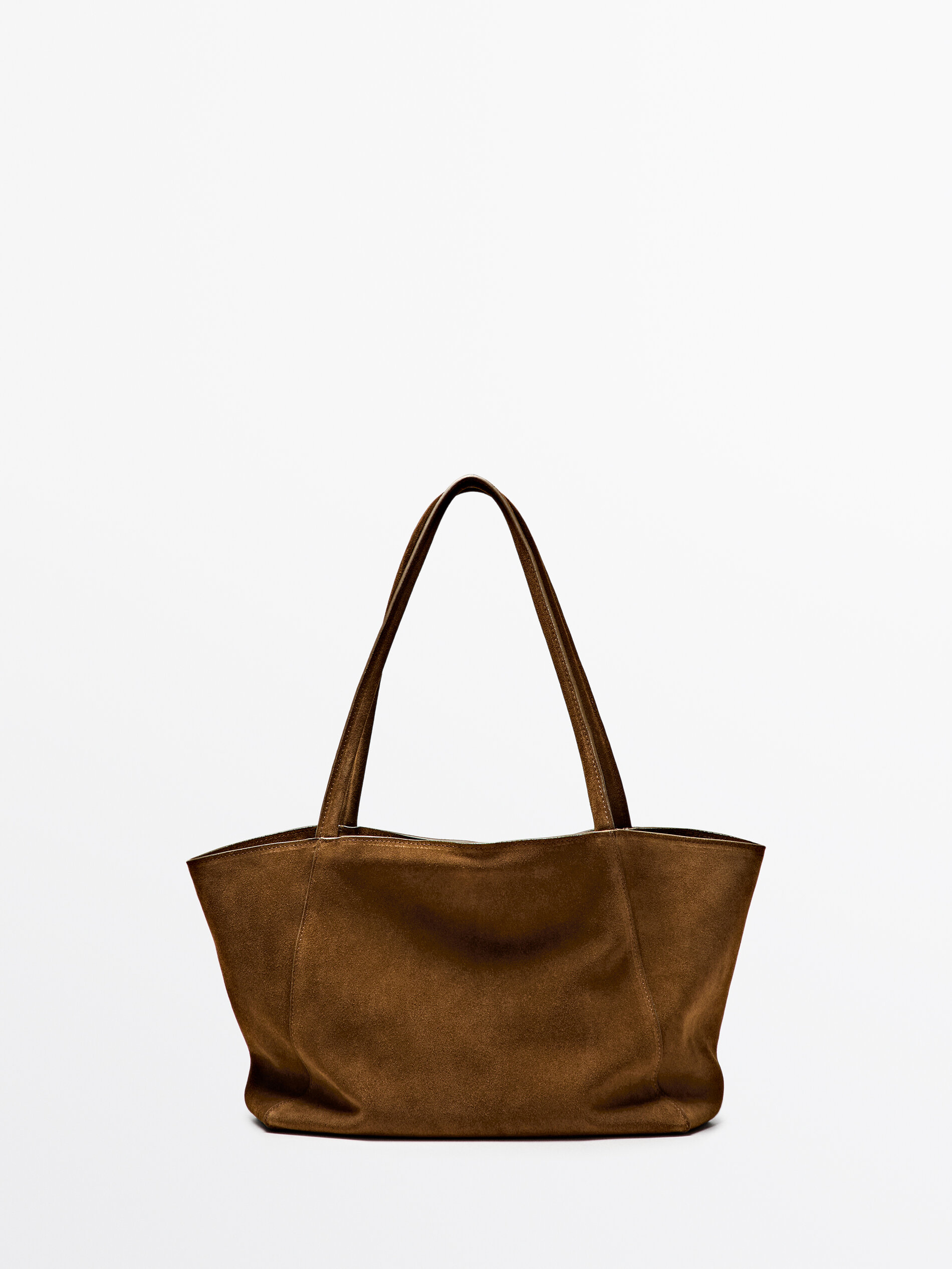 Medium Split Suede Leather Bag