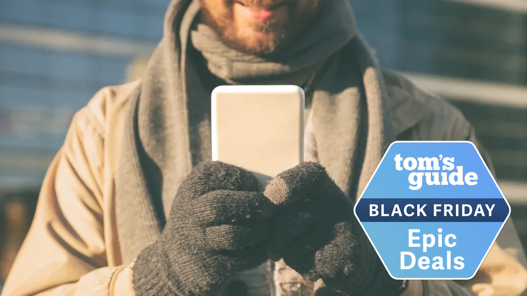 Black Friday touchscreen gloves 