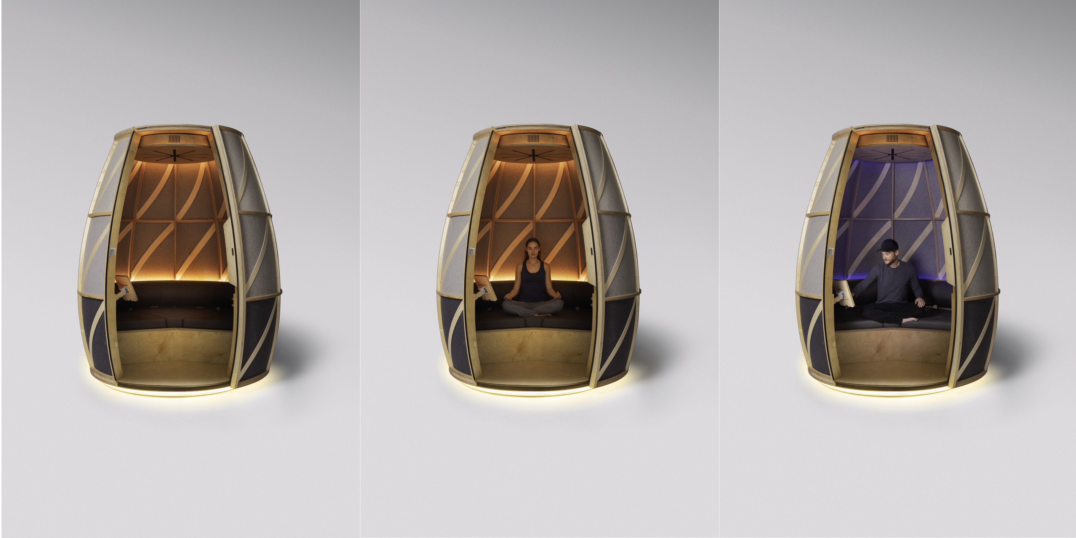 Iris Meditation Pod by OpenSeed and Fuseproject