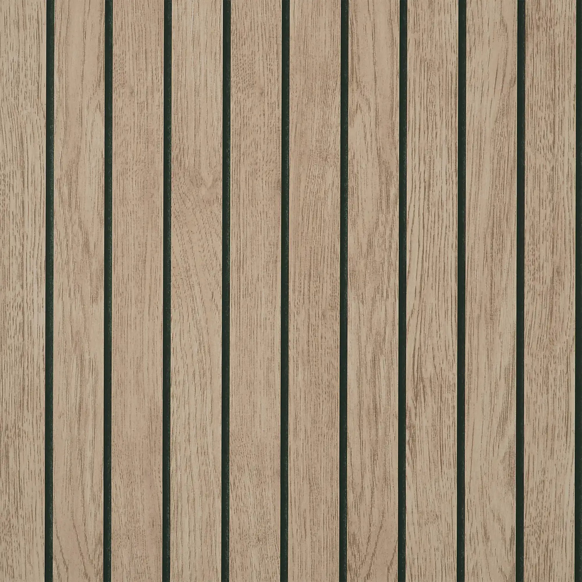 Dunelm Wooden Slat Panel Wallpaper